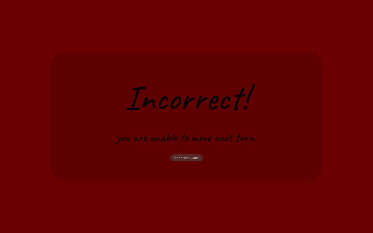 Carrd profile picture for @incorrect